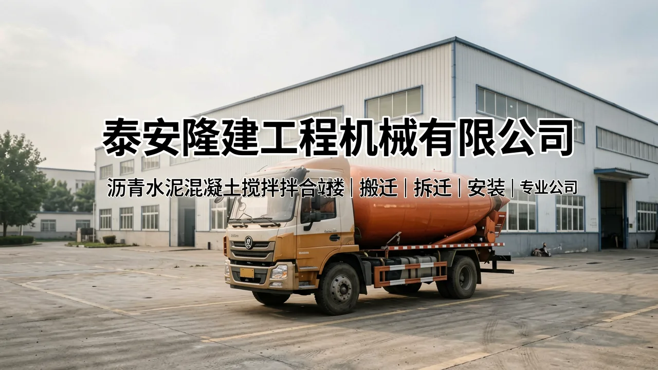 泰安隆建工程机械有限公司 主题配图